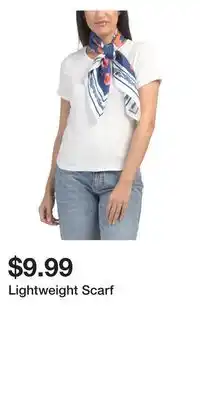 TJ Maxx Lightweight Scarf offer