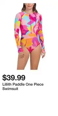 TJ Maxx Lillith Paddle One Piece Swimsuit offer