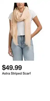 TJ Maxx Astra Striped Scarf offer