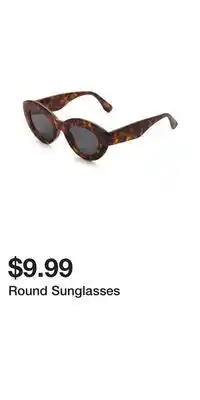 TJ Maxx Round Sunglasses offer