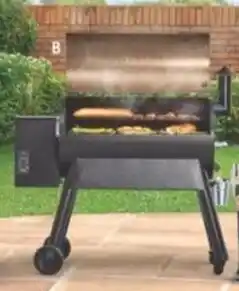 The Home Depot Pro series 34 wood pellet grill offer