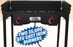 Big 5 Hilltop Gear Cast-Iron 2-Burner Stove with Windscreen offer