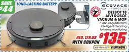 Big 5 Ecovacs Deebot T8 AIVI Robot Vacuum and Mop offer