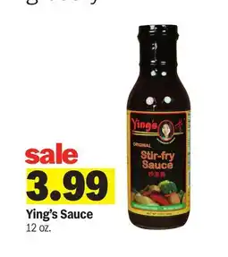 Meijer Ying's Sauce offer