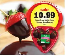 Meijer Fresh from Meijer Hand Dipped Strawberries offer