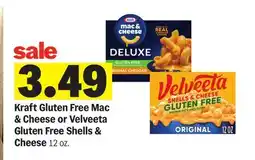 Meijer Kraft Gluten Free Mac & Cheese or Velveeta Gluten Free Shells & Cheese offer