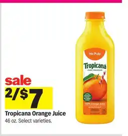 Meijer Tropicana Orange Juice offer