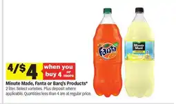 Meijer Minute Made, Fanta or Barq's Products offer