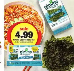 Meijer Gimme Seaweed Snacks offer