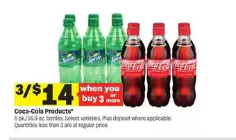 Meijer Coca-Cola Products offer