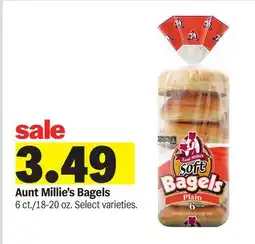 Meijer Aunt Millie's Bagels offer