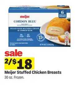 Meijer Meijer Stuffed Chicken Breasts offer