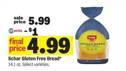 Meijer Schar Gluten Free Bread offer