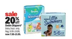 Meijer Swim Diapers offer
