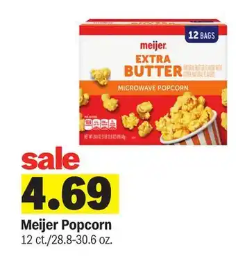 Meijer Meijer Popcorn offer