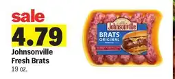 Meijer Johnsonville Fresh Brats offer