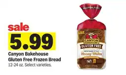 Meijer Canyon Bakehouse Gluten Free Frozen Bread offer