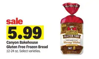 Meijer Canyon Bakehouse Gluten Free Frozen Bread offer