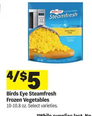 Meijer Birds Eye Steamfresh Frozen Vegetables offer
