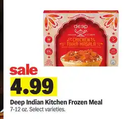Meijer Deep Indian Kitchen Frozen Meal offer