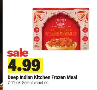 Meijer Deep Indian Kitchen Frozen Meal offer