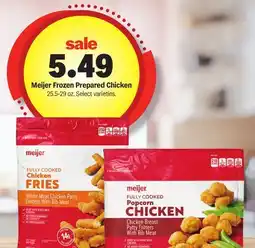 Meijer Meijer Frozen Prepared Chicken offer