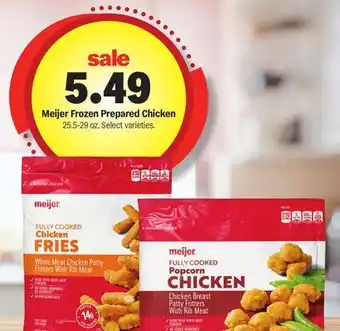 Meijer Meijer Frozen Prepared Chicken offer