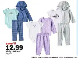 Meijer lullaby LANE Sets offer