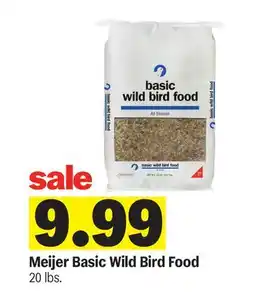 Meijer Meijer Basic Wild Bird Food offer