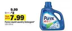 Meijer Purex Liquid Laundry Detergent offer
