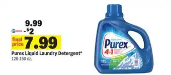 Meijer Purex Liquid Laundry Detergent offer