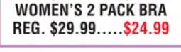 Dunham's Sports WOMEN'S 2 PACK BRA offer
