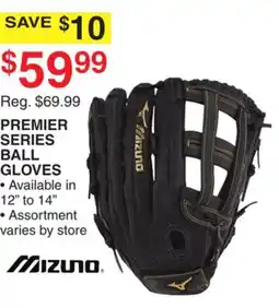 Dunham's Sports MIZUNO PREMIER SERIES BALL GLOVES offer
