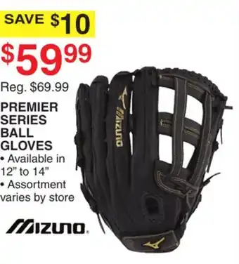 Dunham's Sports MIZUNO PREMIER SERIES BALL GLOVES offer