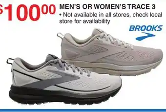 Dunham's Sports BROOKS MEN'S OR WOMEN'S TRACE offer