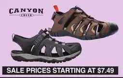 Dunham's Sports CANYON CREEK WATER SHOES offer