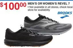 Dunham's Sports BROOKS MEN'S OR WOMEN'S REVEL offer