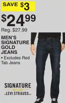 Dunham's Sports MEN'S SIGNATURE GOLD JEANS offer