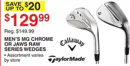 Dunham's Sports MEN'S MG CHROME OR JAWS RAW SERIES WEDGES offer
