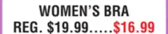 Dunham's Sports WOMEN'S BRA offer
