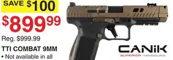 Dunham's Sports CANIK TTI COMBAT 9MM offer