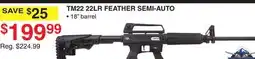 Dunham's Sports TM22 22LR FEATHER SEMI-AUTO offer
