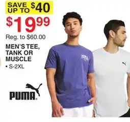 Dunham's Sports PUMA MEN'S TEE, TANK OR MUSCLE offer