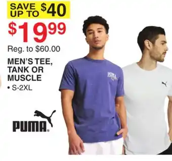 Dunham's Sports PUMA MEN'S TEE, TANK OR MUSCLE offer