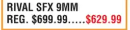 Dunham's Sports CANIK RIVAL SFX 9MM offer