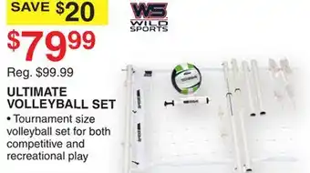 Dunham's Sports WILD SPORTS ULTIMATE VOLLEYBALL SET offer