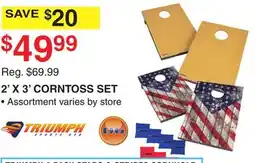 Dunham's Sports TRIUMPH 2' X 3' CORNTOSS SET offer
