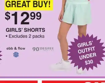 Dunham's Sports GIRLS' SHORTS offer