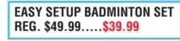 Dunham's Sports EASY SETUP BADMINTON SET offer