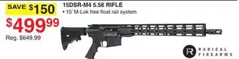 Dunham's Sports RADICAL FIREARMS 15DSR-M4 5.56 RIFLE offer